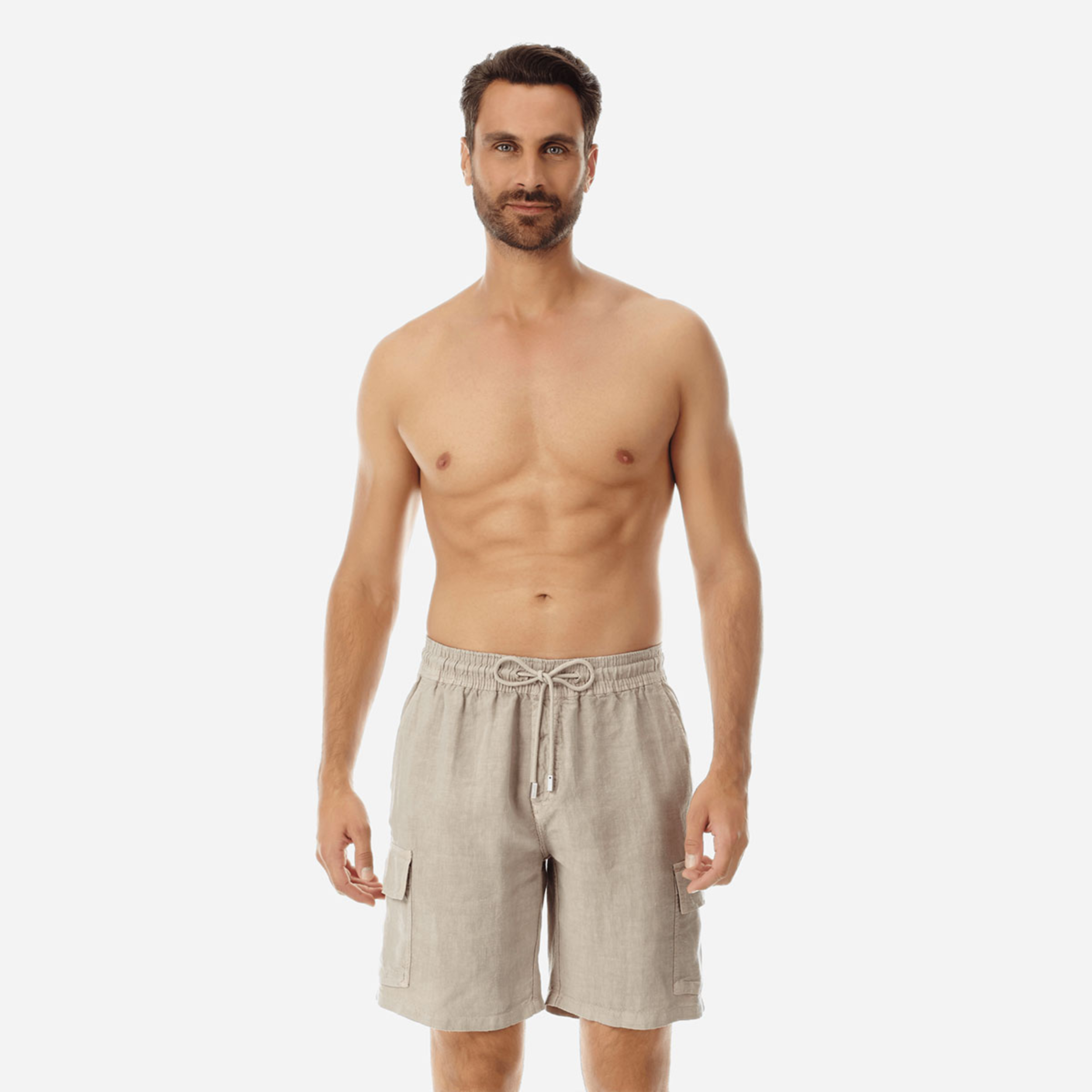 Resim Erkek Baie Keten Bermuda BAIU3U01-513 | Vilebrequin