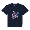 Resim Erkek Çocuk Embroidered Turtle Thomy Tişört THYAP336-390 | Vilebrequin