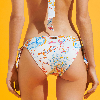 Resim Kadın Flamme Peaceful Trees Bikini Altı FLAH3H73-010 | Vilebrequin