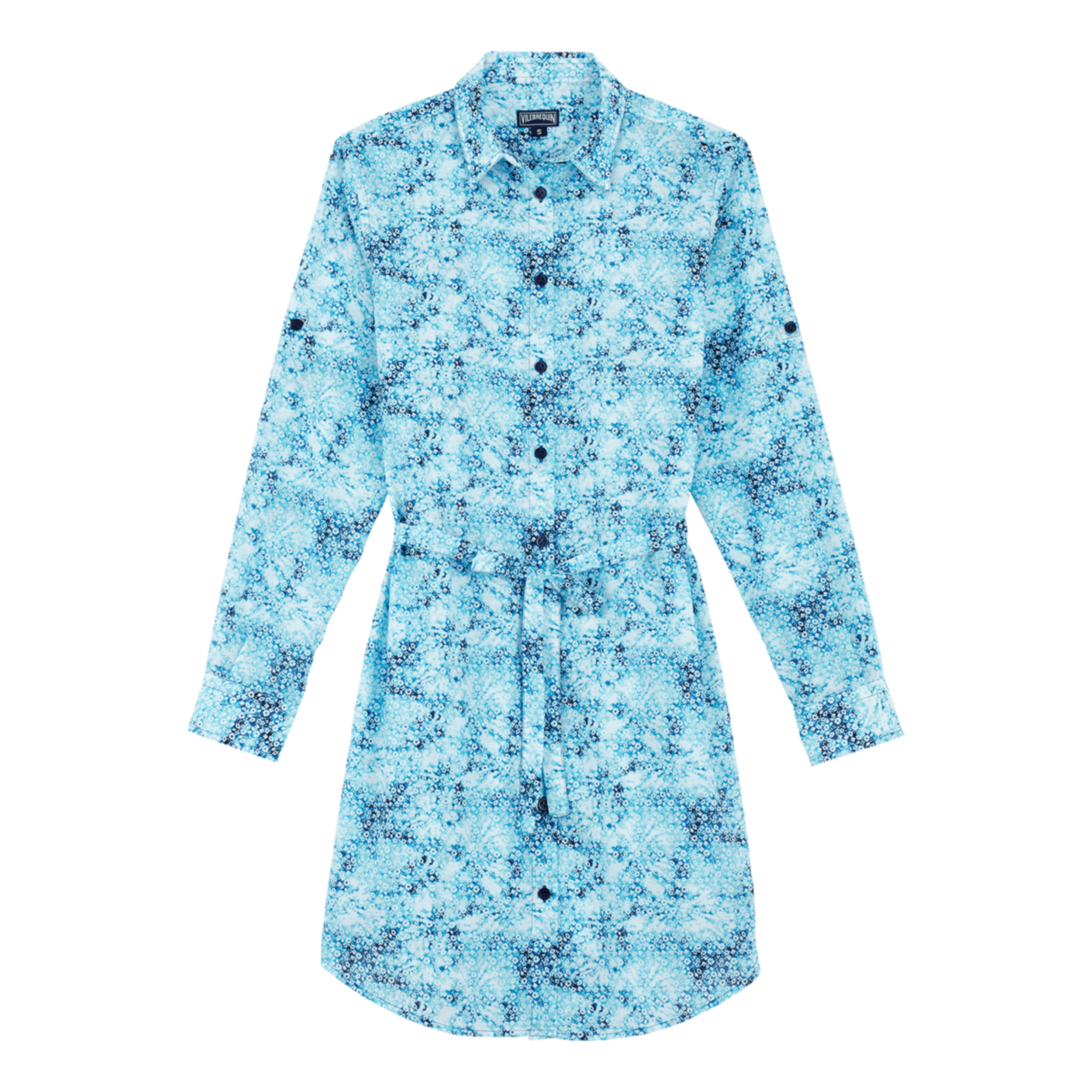 Resim Kadın Florence Flowers Tie & Dye Gömlek FNCU3V71-390 | Vilebrequin