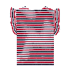 Resim Kız Çocuk Striped Genny Tişört ENNAQ445-986 | Vilebrequin