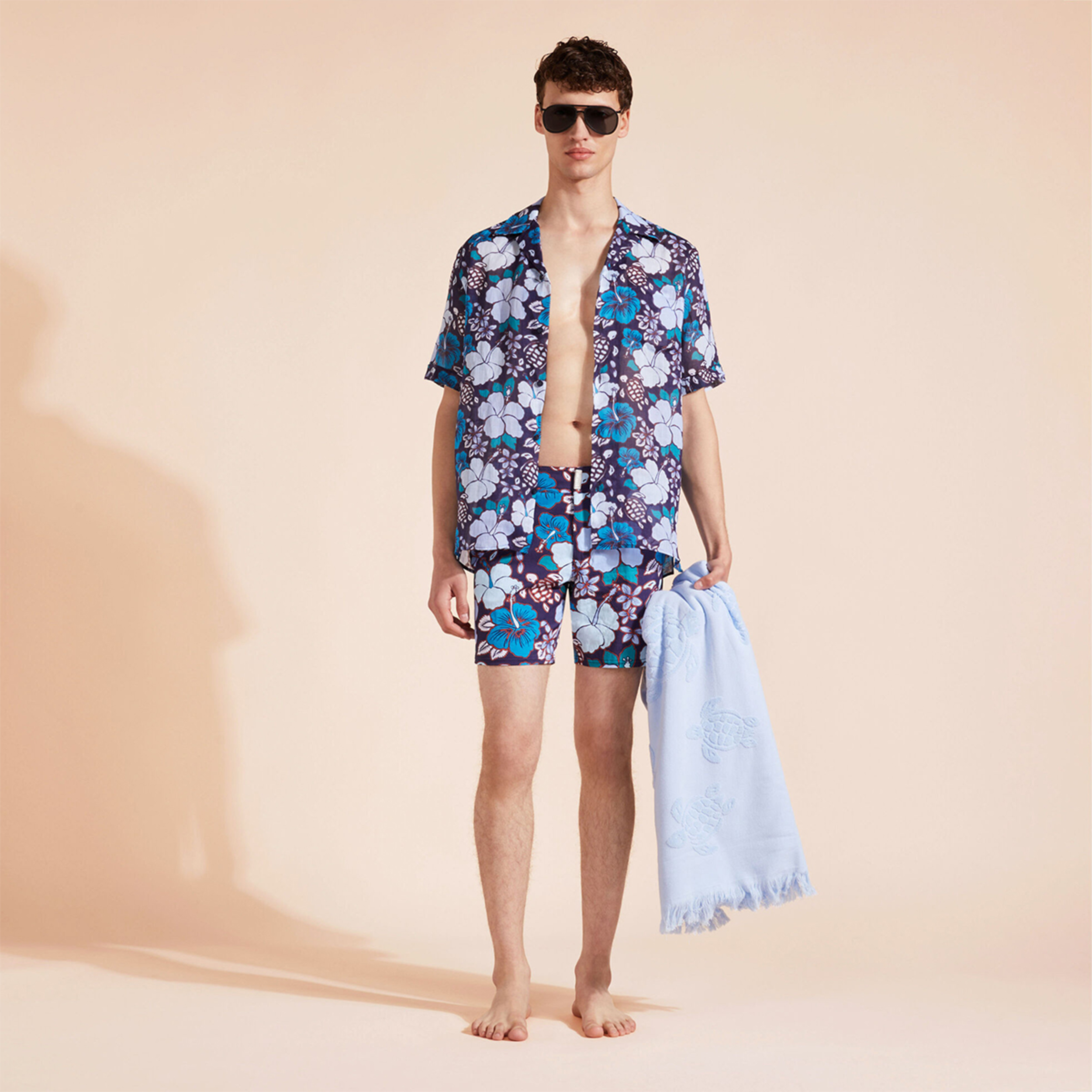 Resim Erkek Tropical Turtles Merise Mayo MSEAF113-605 | Vilebrequin