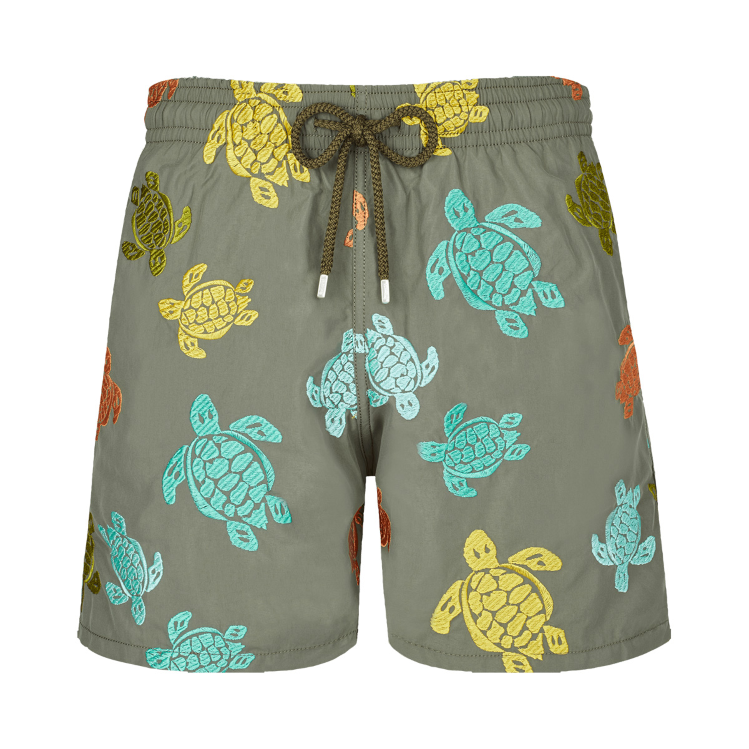 Resim Erkek Mistral Ronde Tortues Multicolores - Limited Edition Mayo MISU3C36-472 | Vilebrequin