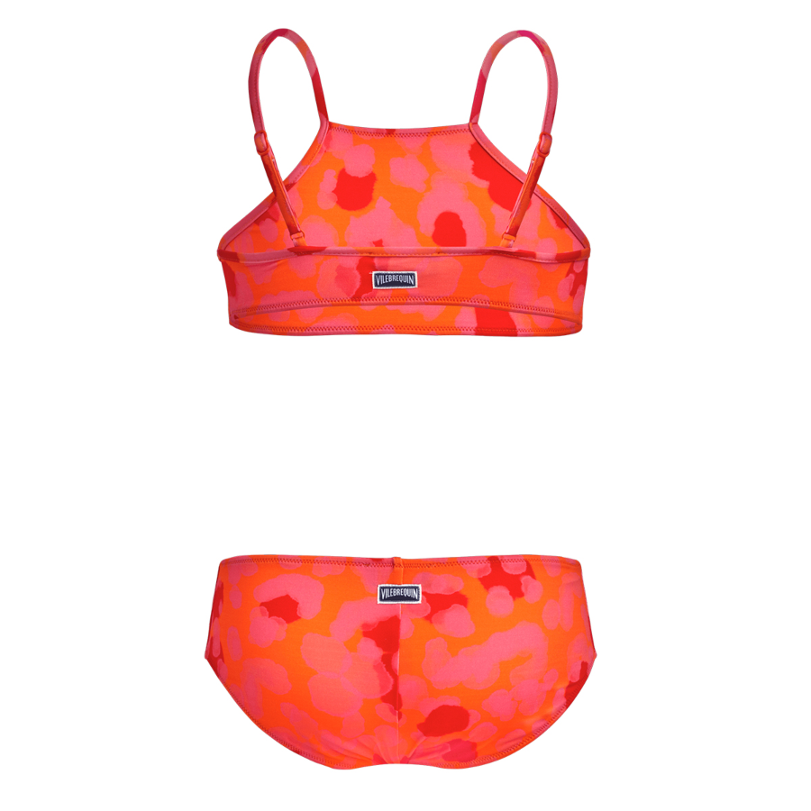 Resim Kız Çocuk New Leopard Gomette Bikini