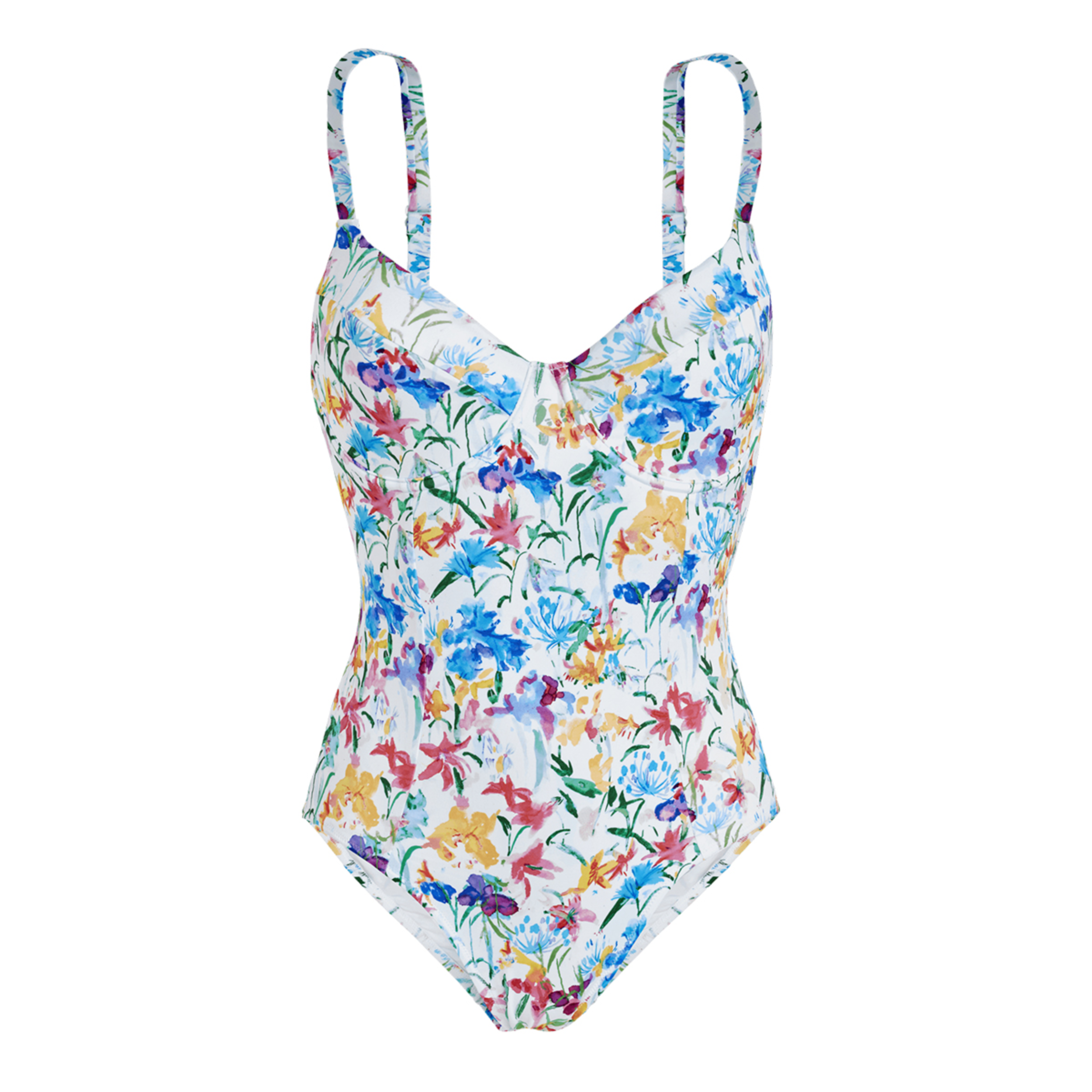 Resim Kadın Happy Flowers Leonita Mayo LNIAH158-010 | Vilebrequin