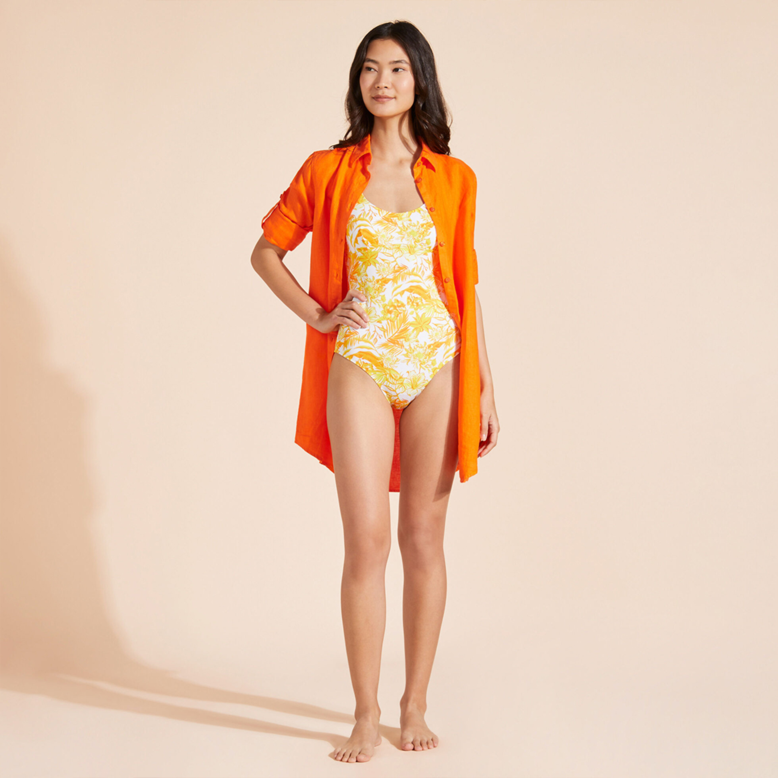 Resim Kadın Tahiti Flowers Lya Mayo LYAAH103-115 | Vilebrequin