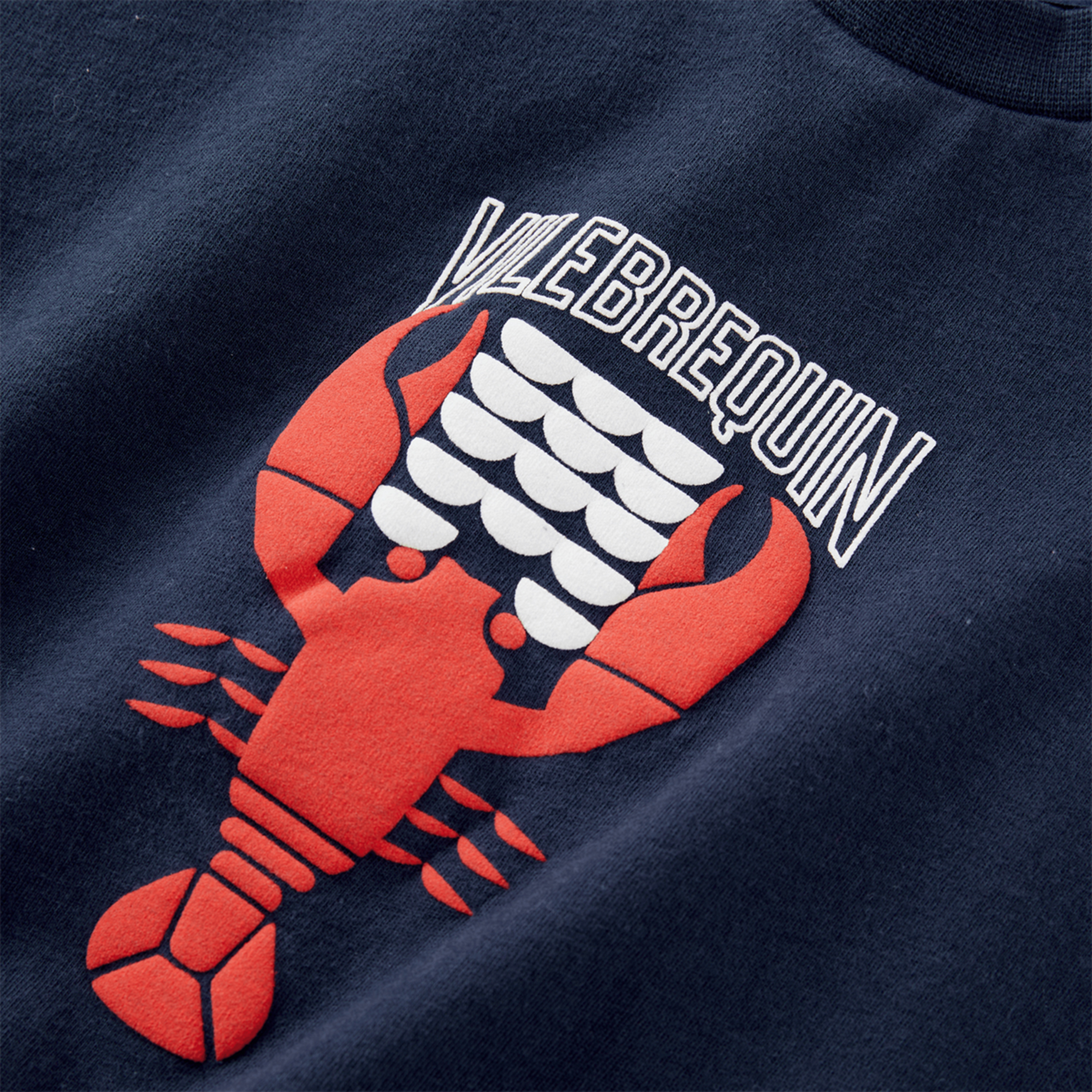 Resim Erkek Çocuk Graphic Lobsters Bisous Tişört BSOAP031-390 | Vilebrequin