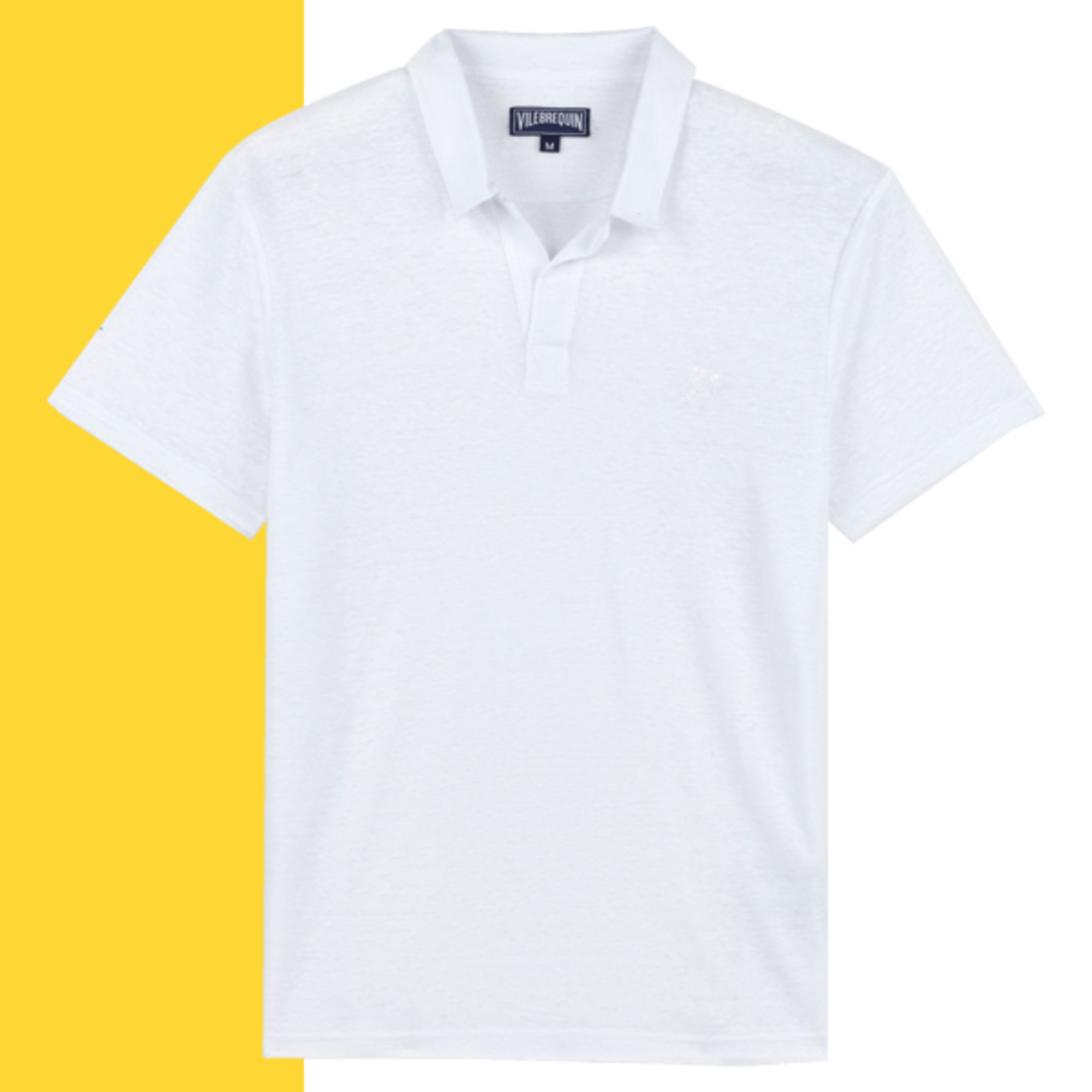 Resim Erkek Pyramid Keten Polo PYRE9O00-010 | Vilebrequin