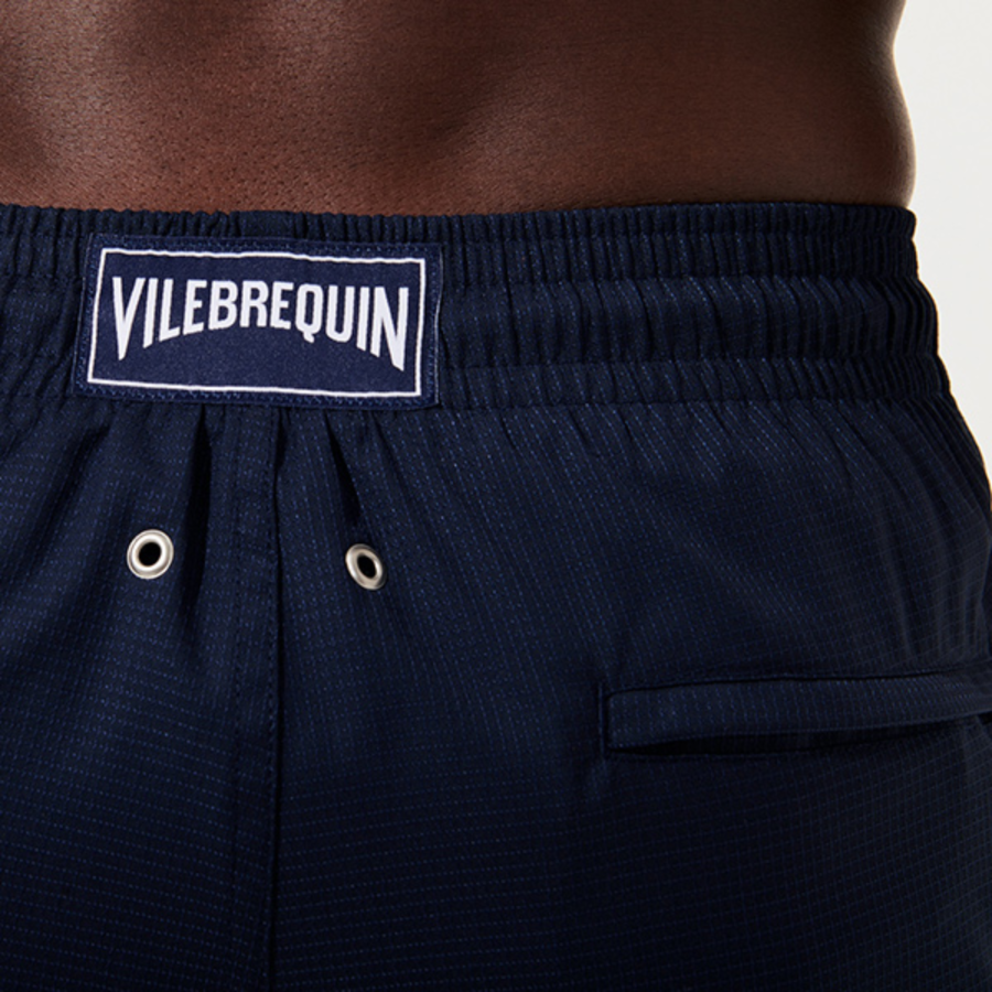 Resim Erkek Micro Carreaux - Vilebrequin x The Woolmark Company Milton Mayo