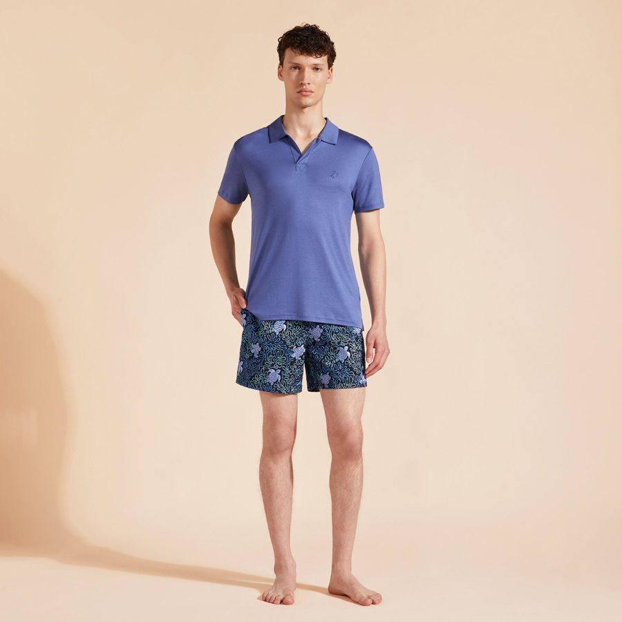 Resim Erkek Pirinol Tencel Polo