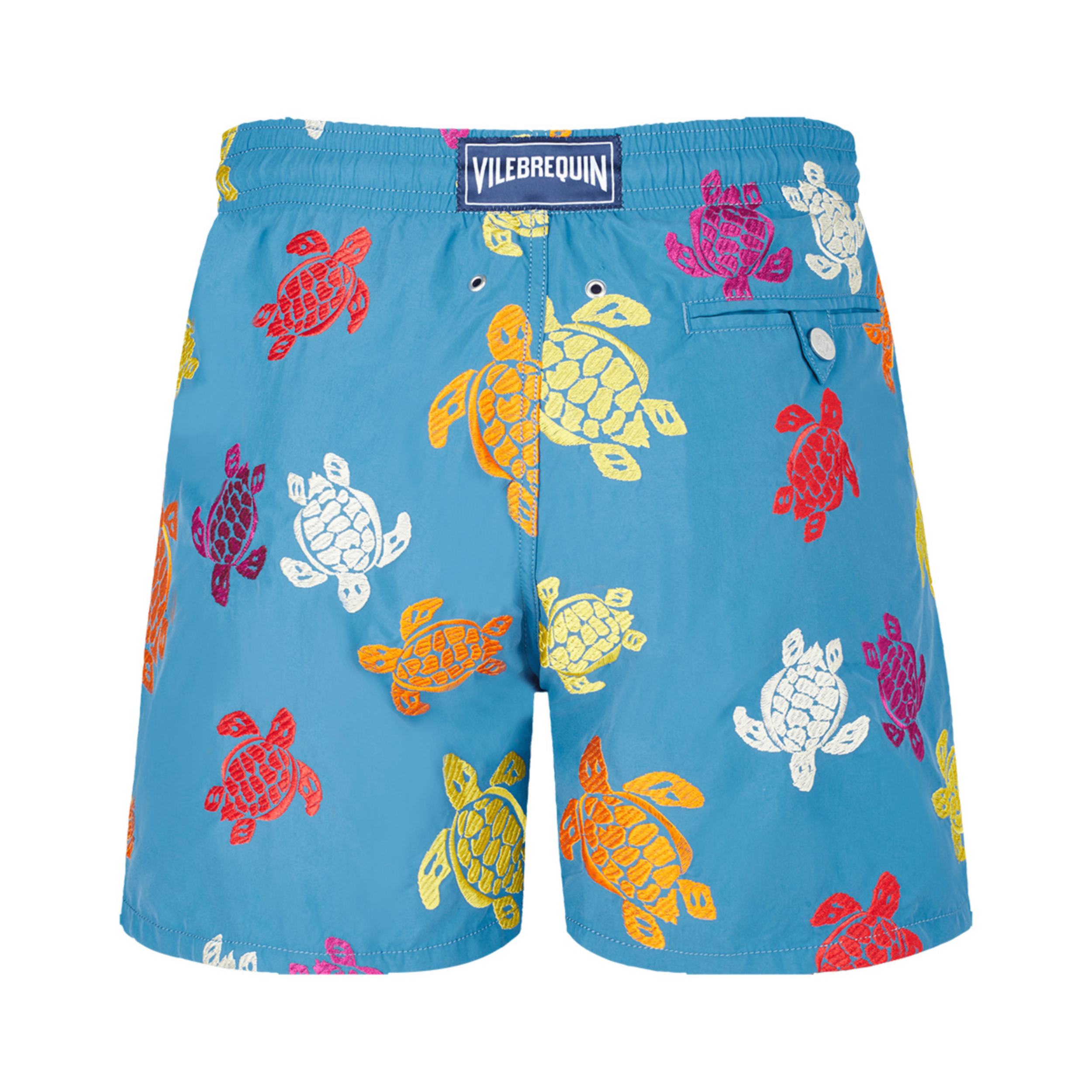 Resim Erkek Mistral Ronde Tortues Multicolores - Limited Edition Mayo MISU3C36-366 | Vilebrequin