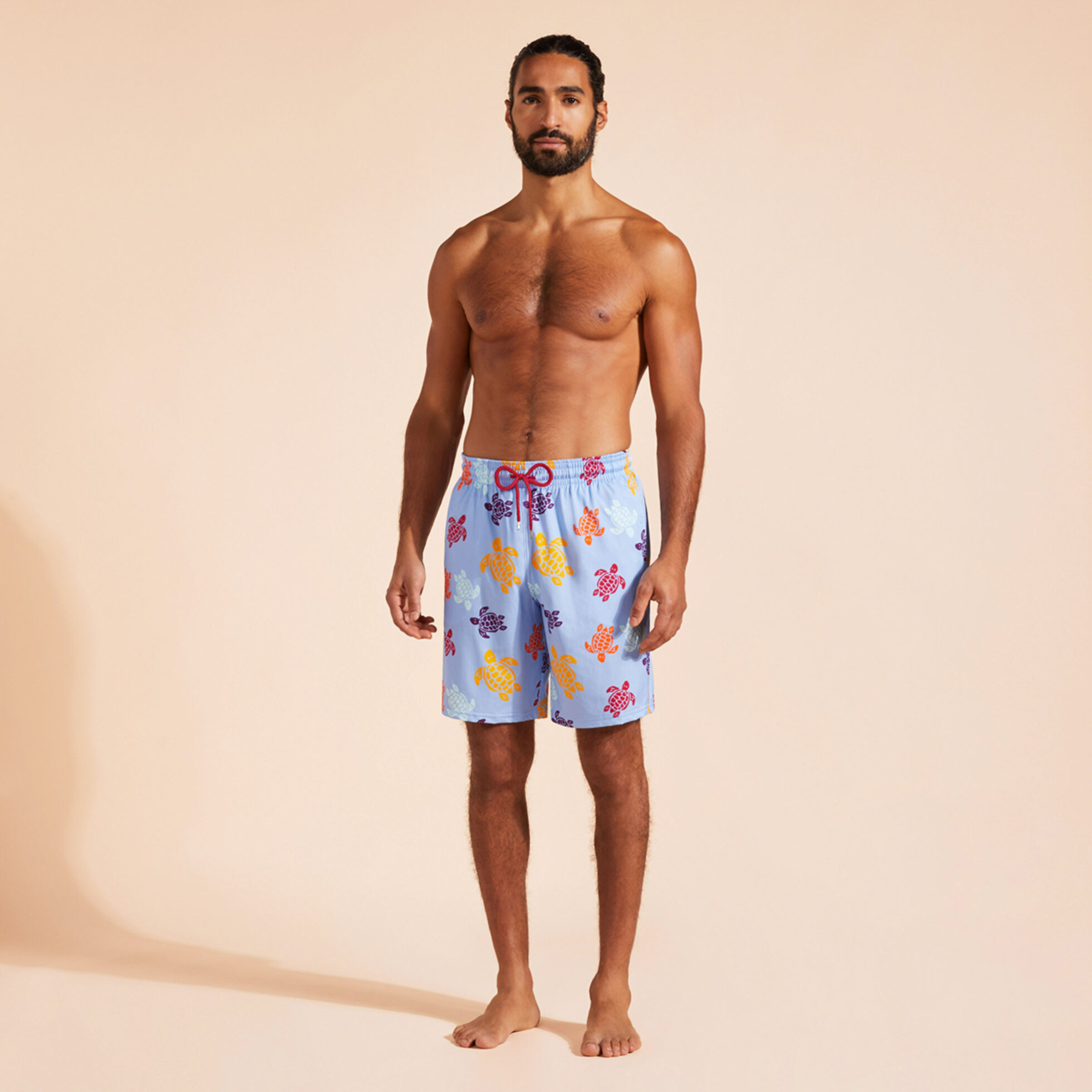Resim Erkek Tortues Multicolores Okorise Mayo OKIAF136-603 | Vilebrequin