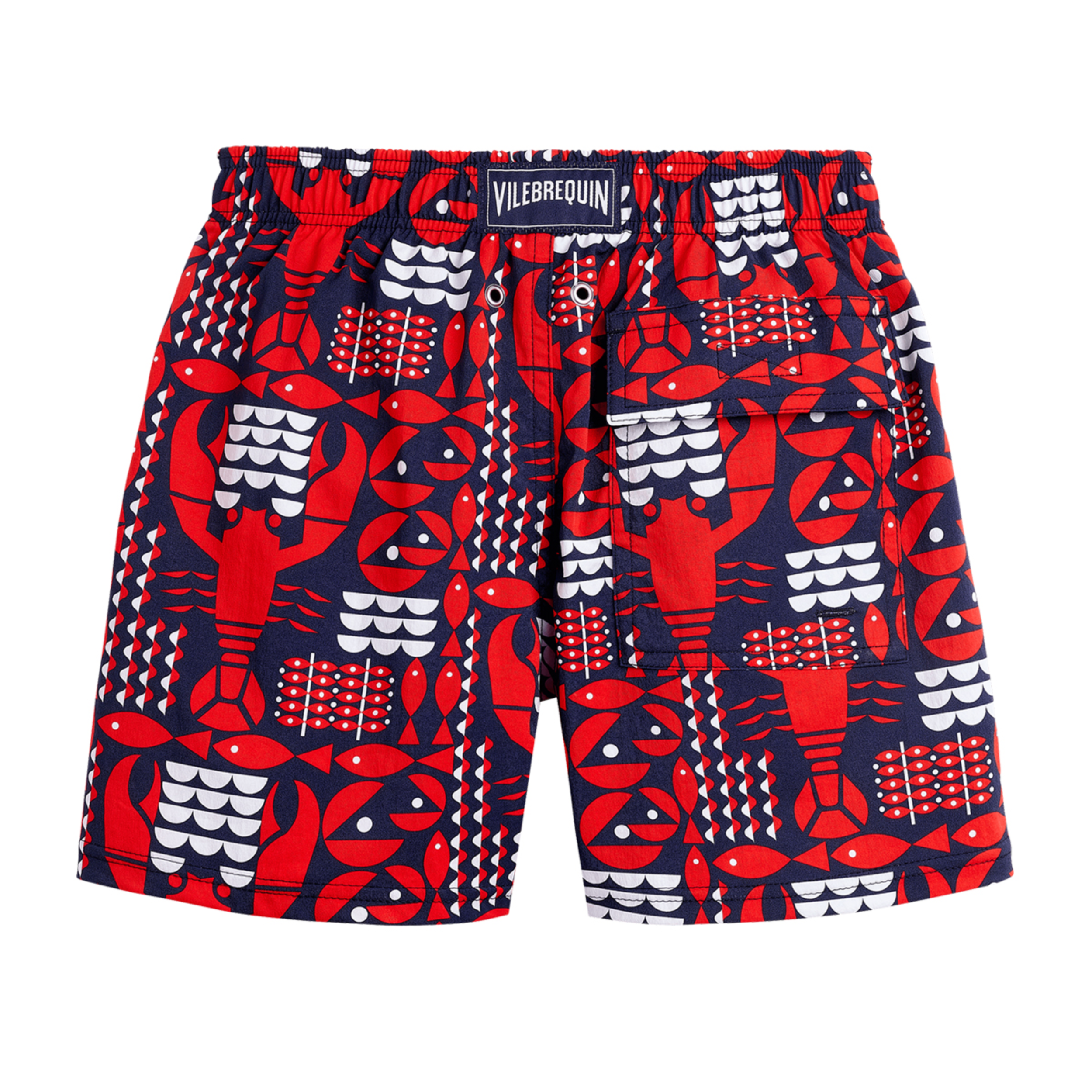 Resim Erkek Çocuk Graphic Lobsters  Jirise Mayo JIIAF131-390 | Vilebrequin