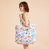 Resim Unisex Happy Flowers Babel Çanta BBLA1258-010 | Vilebrequin