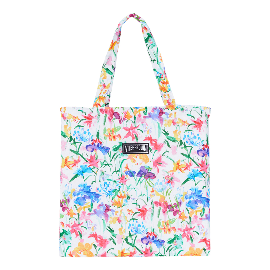 Resim Unisex Happy Flowers Babel Çanta