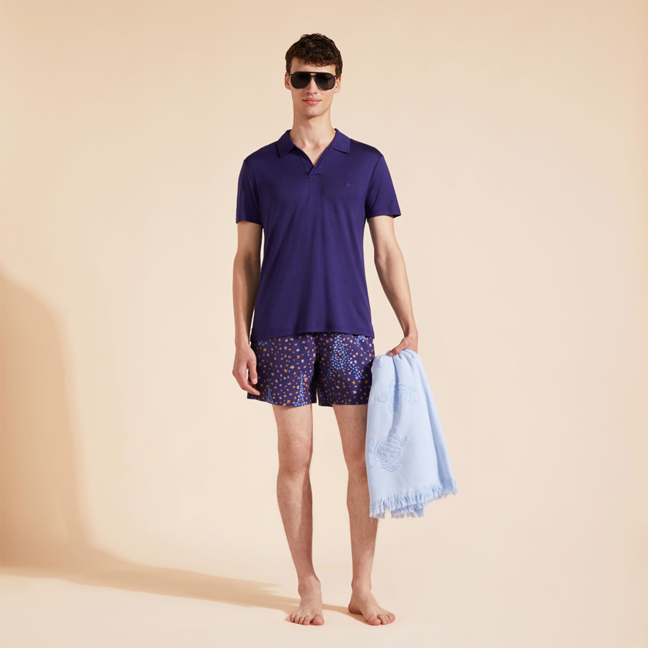 Resim Erkek Pirinol Tencel Polo PRLH9R02-605 | Vilebrequin