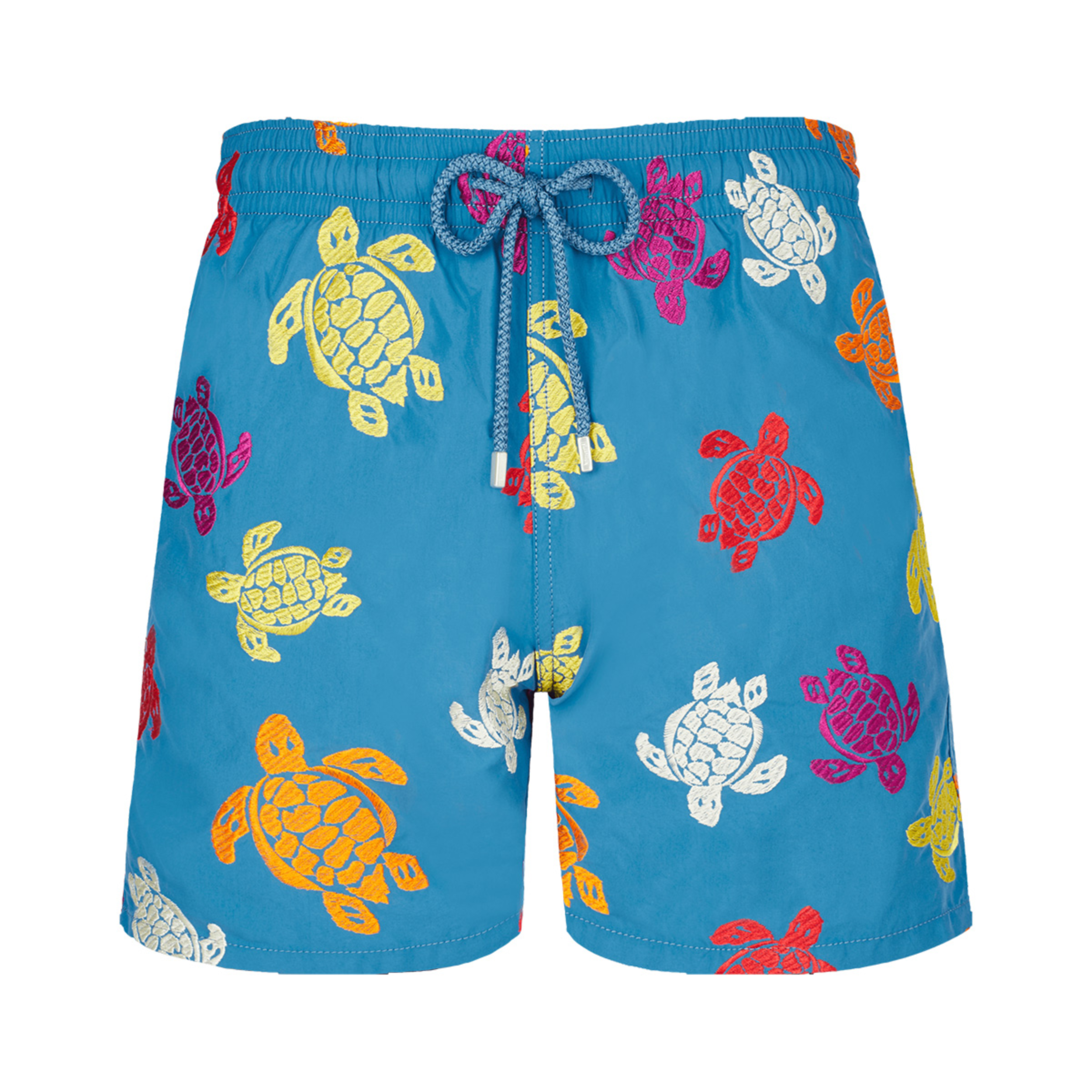 Resim Erkek Mistral Ronde Tortues Multicolores - Limited Edition Mayo MISU3C36-366 | Vilebrequin