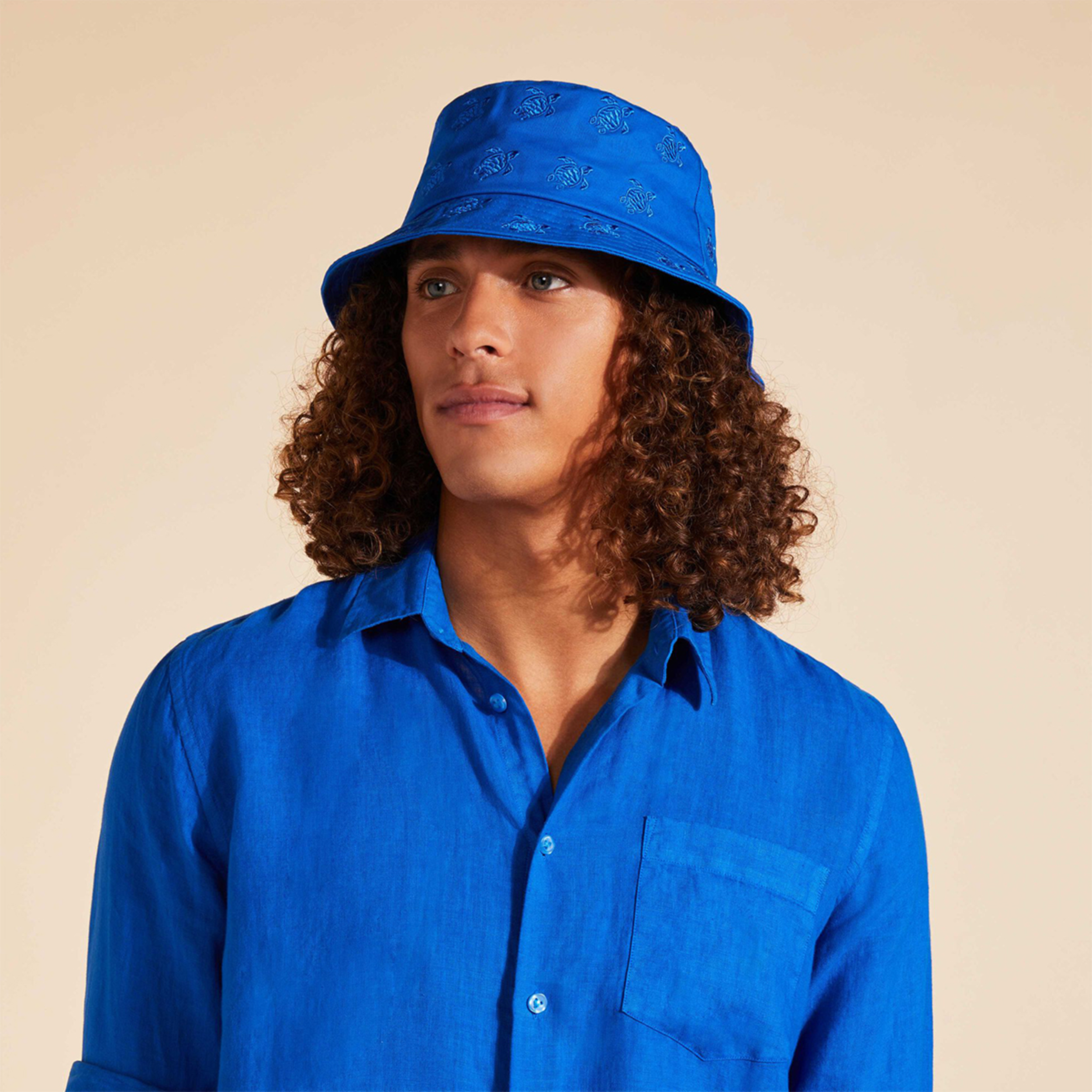 Resim Unisex Boom Şapka OOMC4493-602 | Vilebrequin