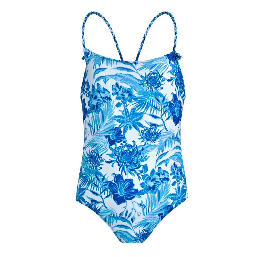 Resim Kız Çocuk Tahiti Flowers Gom Mayo