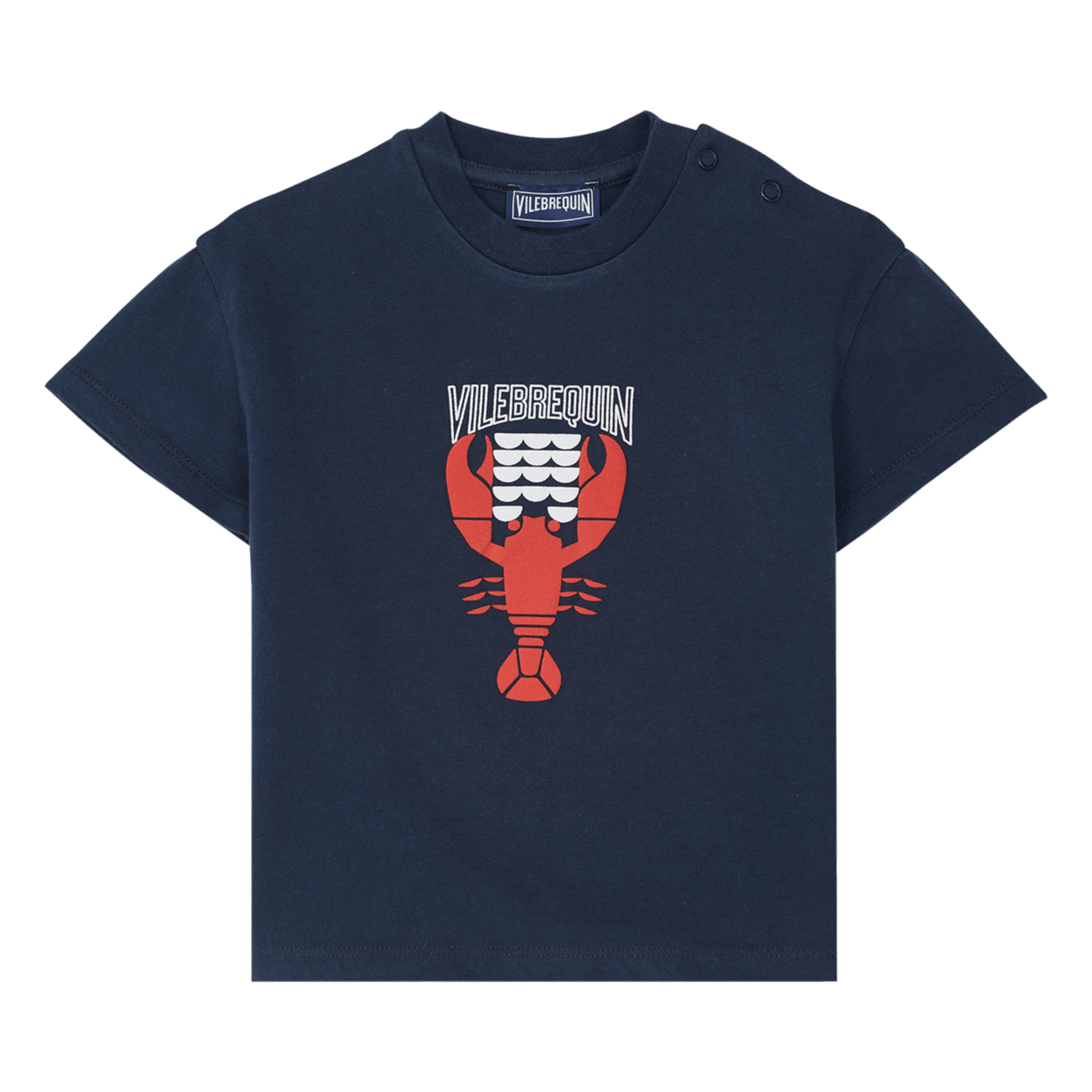 Resim Erkek Çocuk Graphic Lobsters Bisous Tişört BSOAP031-390 | Vilebrequin