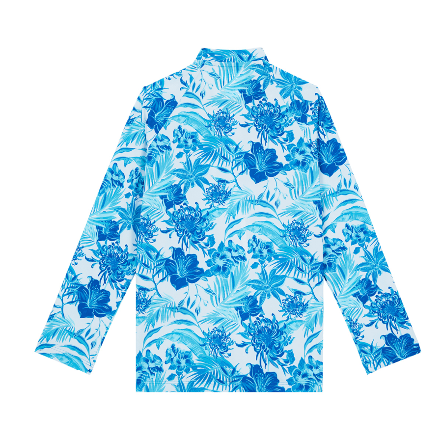 Resim Çocuk Tahiti Flowers Ginko-Z UV Korumalı Tişört