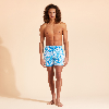 Resim Erkek Tahiti Flowers Moorise Mayo MSOAF103-010 | Vilebrequin