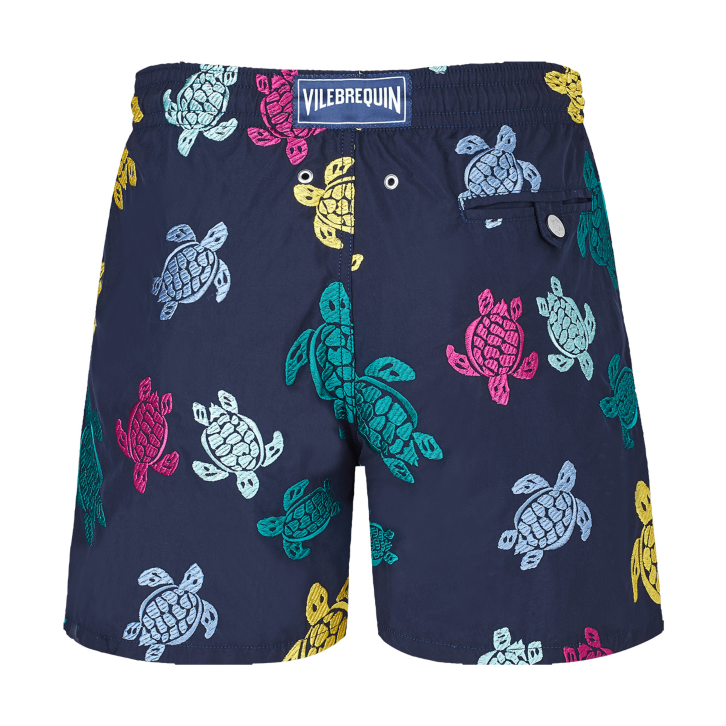 Resim Erkek Mistral Ronde Tortues Multicolores - Limited Edition Mayo MISU3C36-390 | Vilebrequin