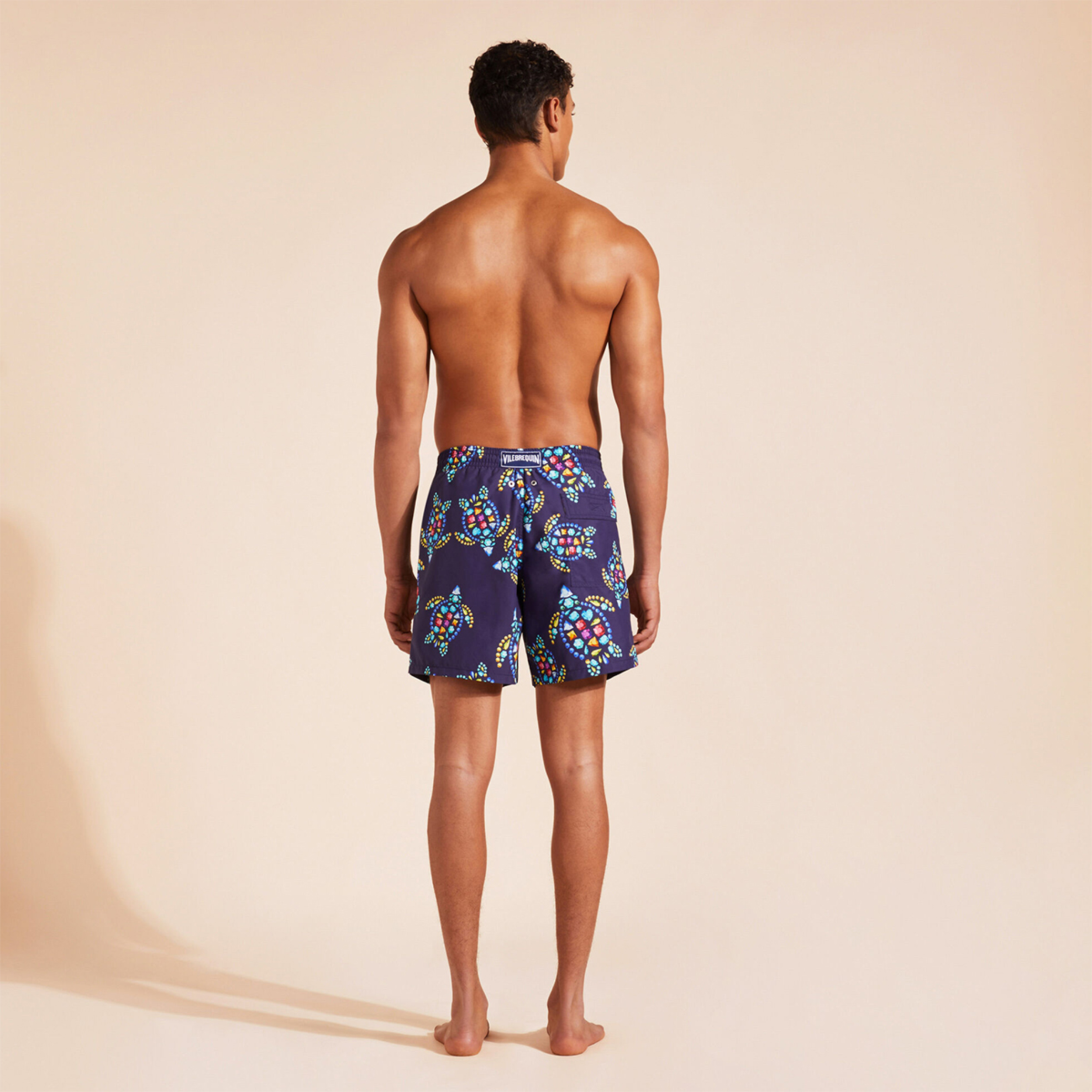 Resim Erkek Vendome Turtles Moon Mayo MONAB122-605 | Vilebrequin