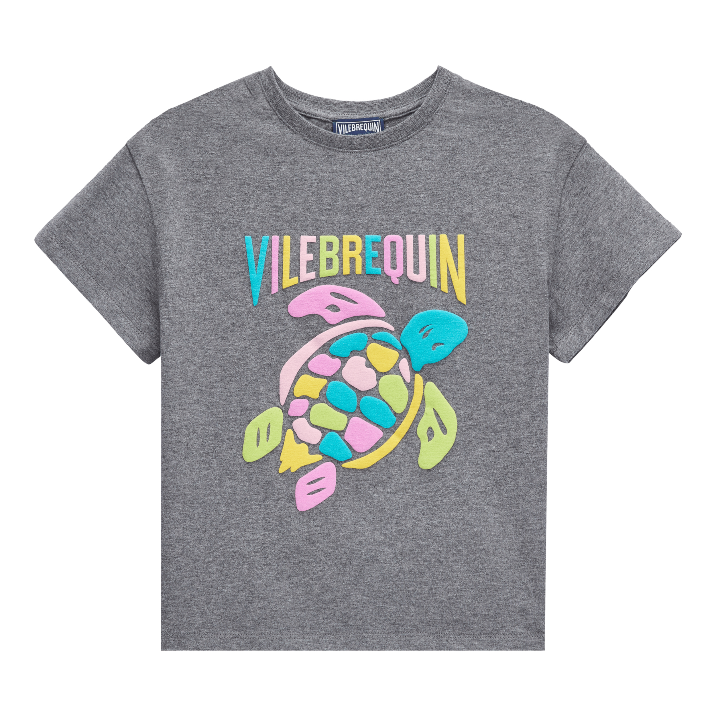 Resim Kız Çocuk Gitty Multicolore Turtle Tişört GYTC4P46-940 | Vilebrequin